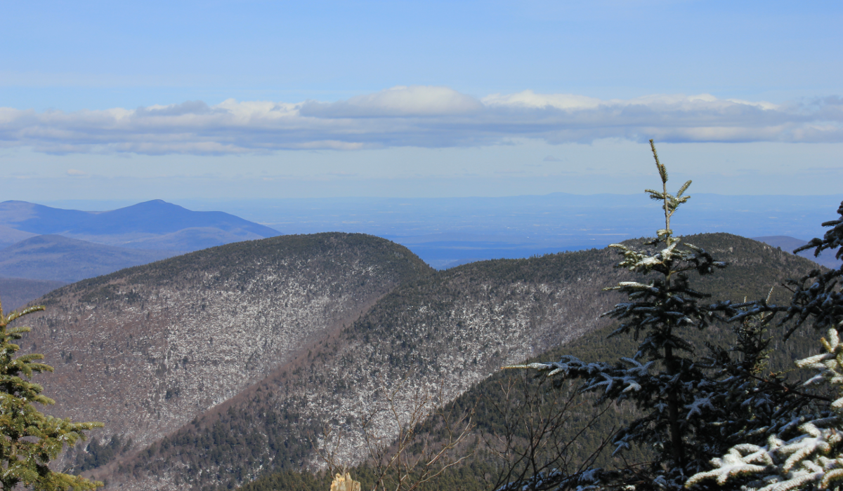 Burroughs Range From Slide Mountain